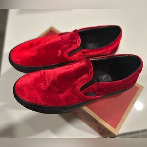 Red Velvet Vans